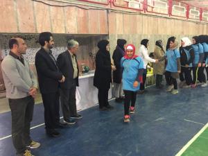 مراسم اختتامیه مسابقات هندبال دختران استان خوزستان برگزار شد